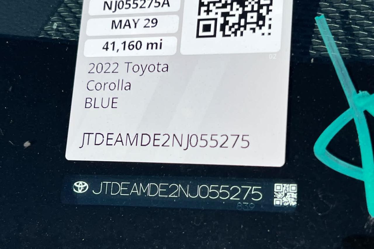 2022 Toyota Corolla Hybrid LE Roseville CA