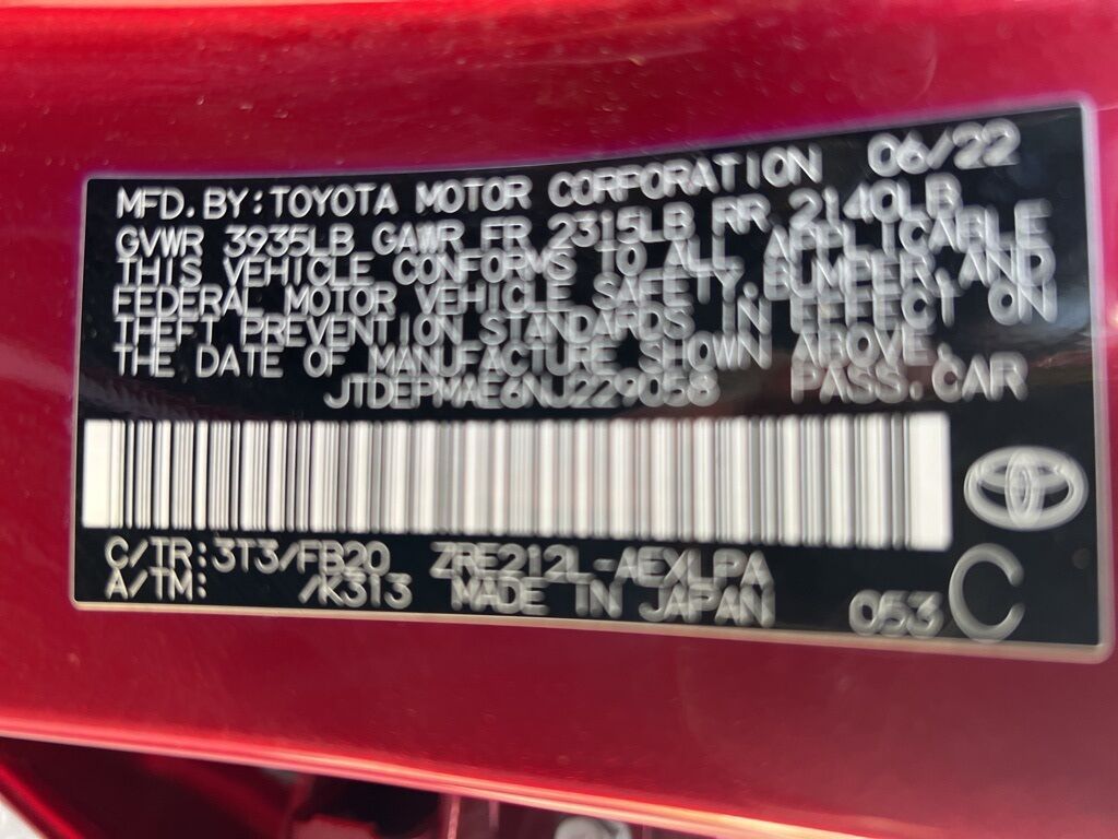 2022 Toyota Corolla LE Mount Joy PA
