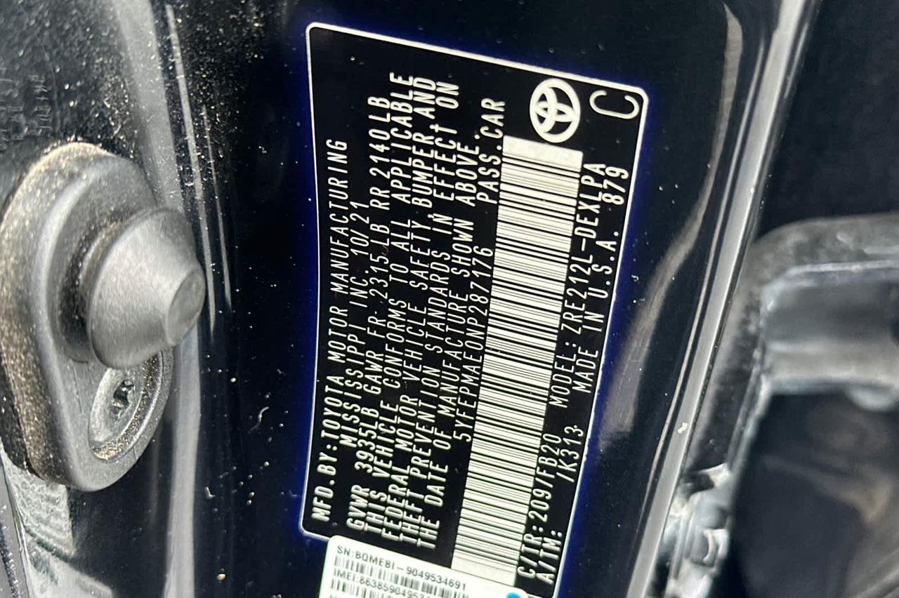 2022 Toyota Corolla LE Roseville CA