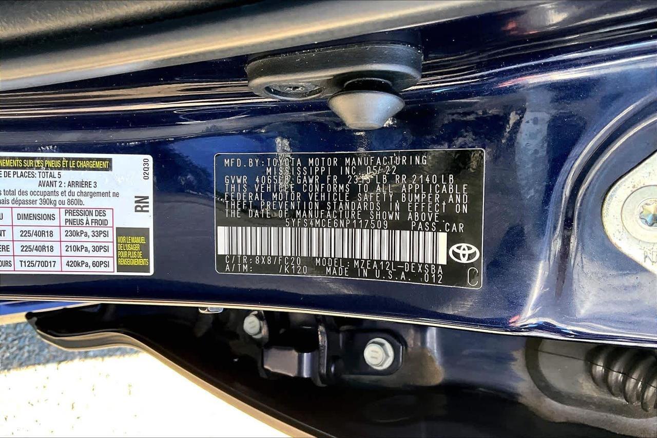 2022 Toyota Corolla SE Folsom CA