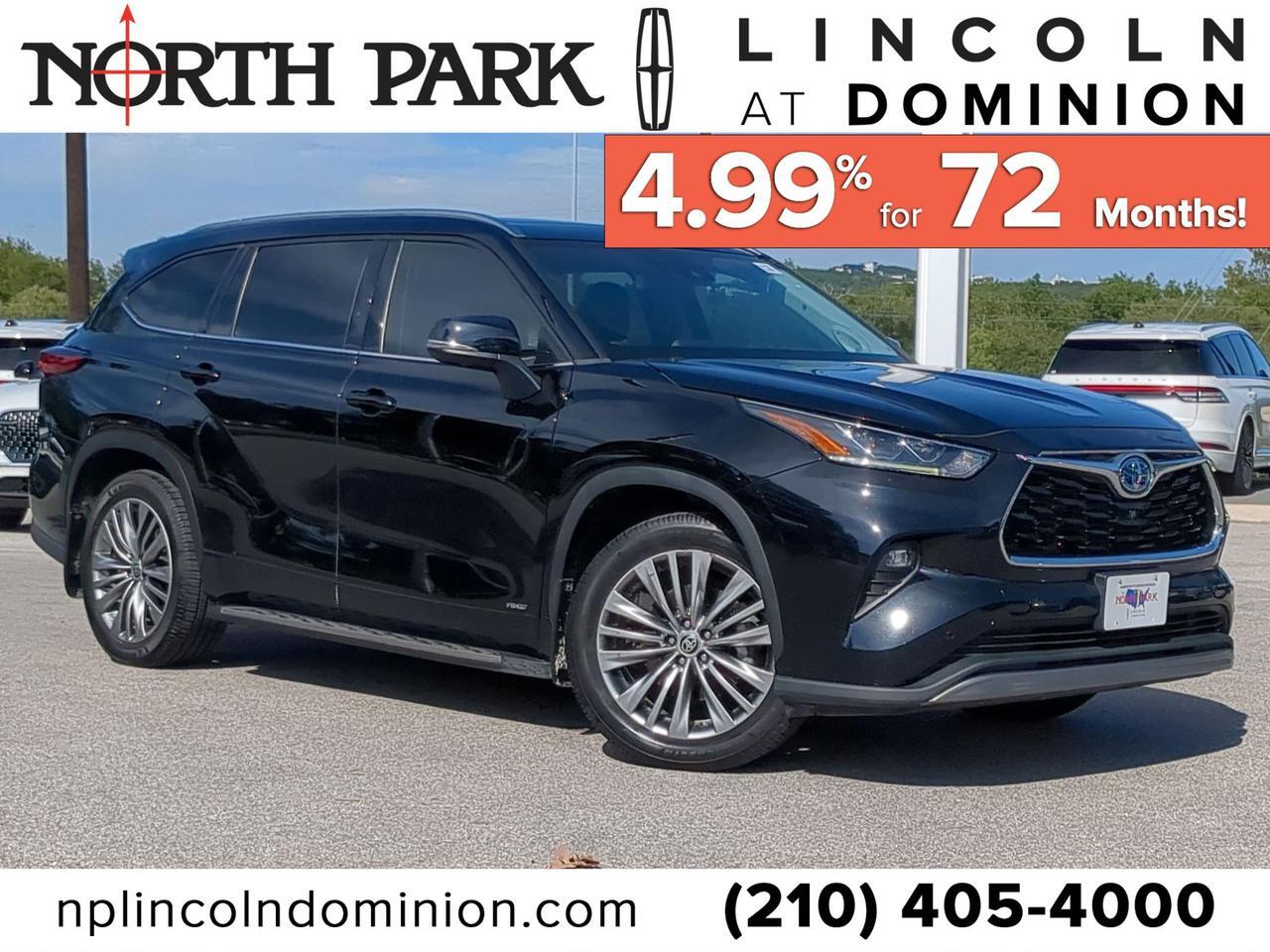 2022 Toyota Highlander Hybrid Platinum