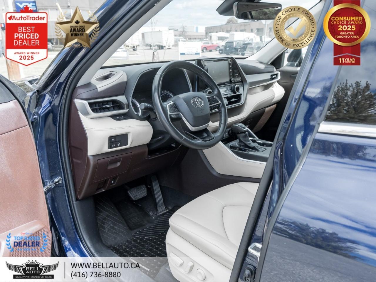 2022 Toyota Highlander Hybrid XLE | 8-PASS | AWD | LEATHER | CARPLAY | SUNROOF | TOYOTASFTYSENSE | ONSTAR | PWR & HTD SEATS Toronto ON