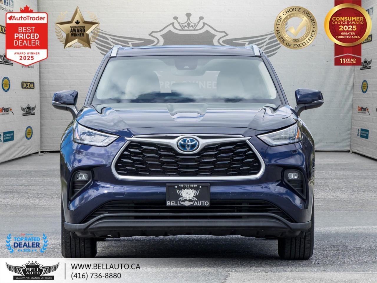 2022 Toyota Highlander Hybrid XLE | 8-PASS | AWD | LEATHER | CARPLAY | SUNROOF | TOYOTASFTYSENSE | ONSTAR | PWR & HTD SEATS Toronto ON