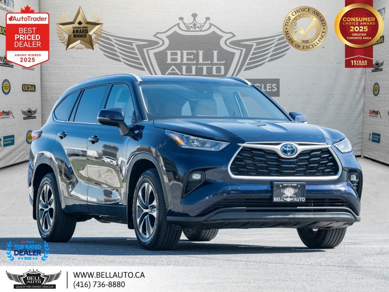 2022 Toyota Highlander Hybrid XLE | 8PASS | SUNROOF | B.CAM | LEATHER | NOACCIDENT