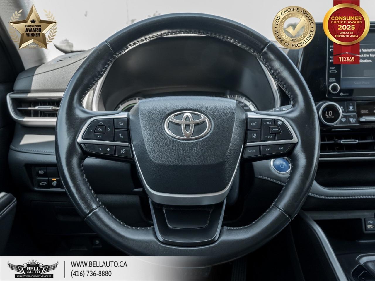 2022 Toyota Highlander Hybrid XLE | 8PASS | SUNROOF | LEATHER | SENSORS | ONSTAR | PWR&HTDSEATS | BACKUPCAM | NOACCIDENT Toronto ON