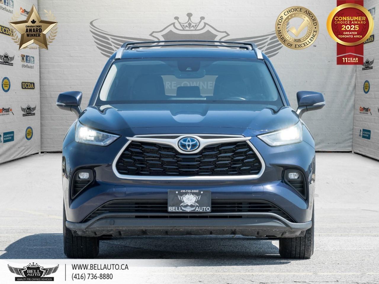 2022 Toyota Highlander Hybrid XLE | 8PASS | SUNROOF | LEATHER | SENSORS | ONSTAR | PWR&HTDSEATS | BACKUPCAM | NOACCIDENT Toronto ON