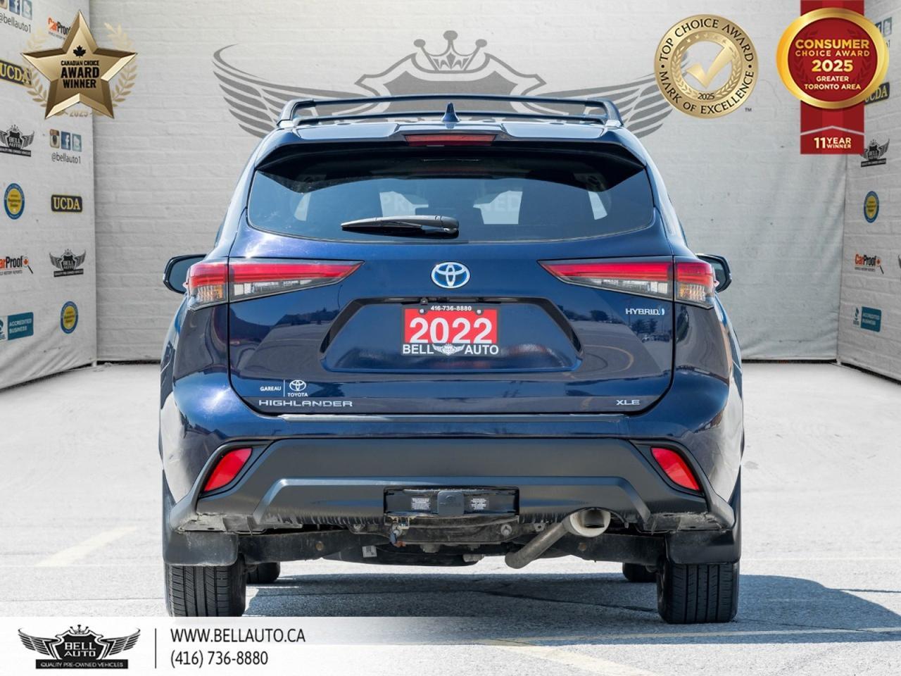 2022 Toyota Highlander Hybrid XLE | 8PASS | SUNROOF | LEATHER | SENSORS | ONSTAR | PWR&HTDSEATS | BACKUPCAM | NOACCIDENT Toronto ON