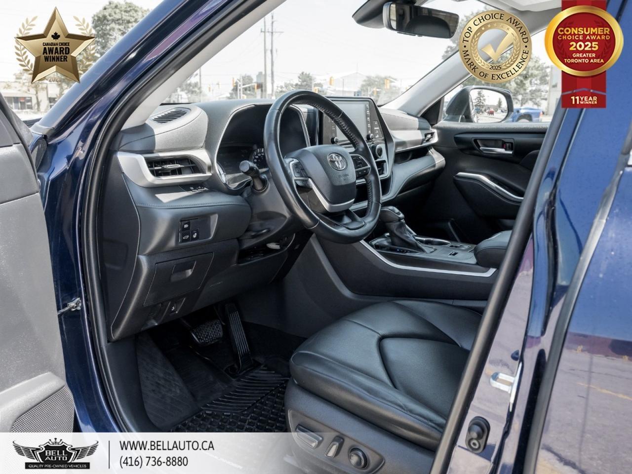 2022 Toyota Highlander Hybrid XLE | 8PASS | SUNROOF | LEATHER | SENSORS | ONSTAR | PWR&HTDSEATS | BACKUPCAM | NOACCIDENT Toronto ON