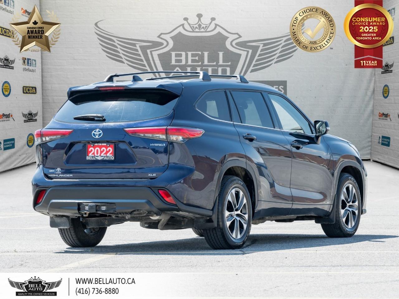 2022 Toyota Highlander Hybrid XLE | 8PASS | SUNROOF | LEATHER | SENSORS | ONSTAR | PWR&HTDSEATS | BACKUPCAM | NOACCIDENT Toronto ON