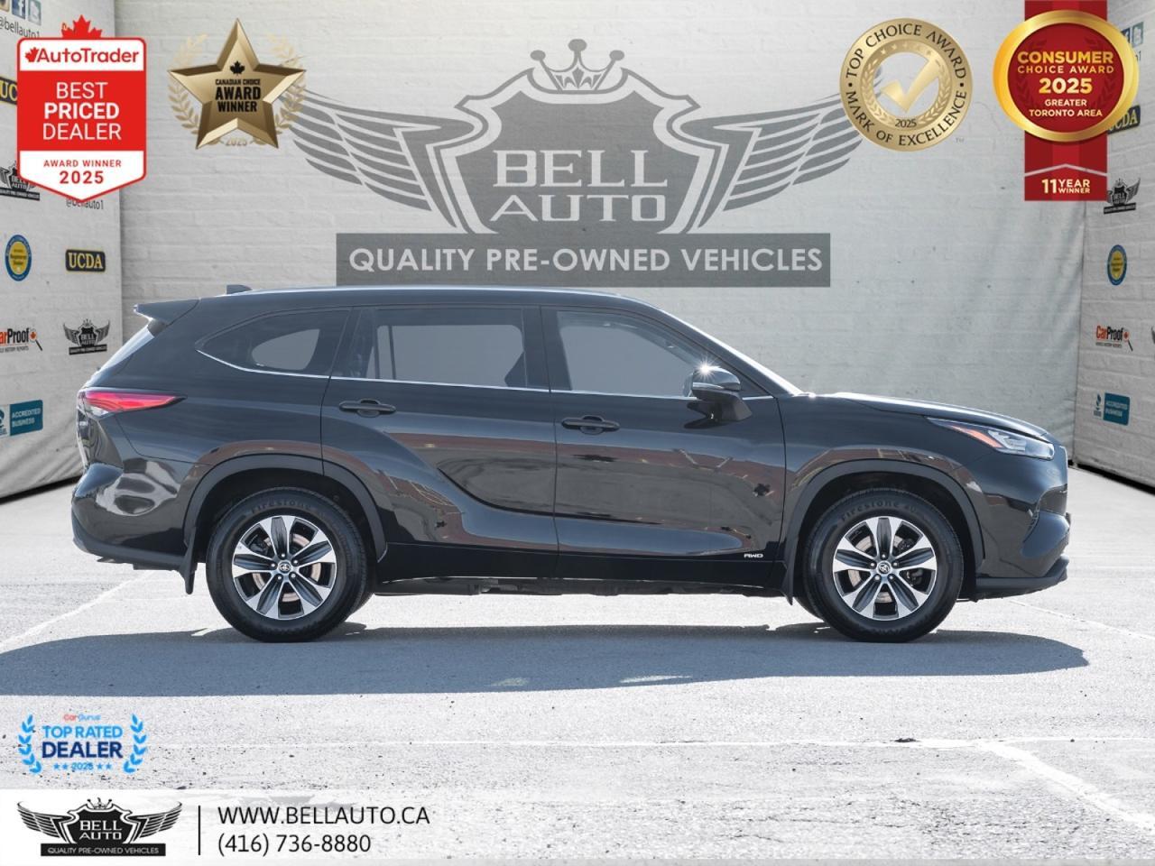 2022 Toyota Highlander Hybrid XLE | 8PASS | SUNROOF | PWR & HTD LTHR | B.CAM | NOACCIDENT Toronto ON