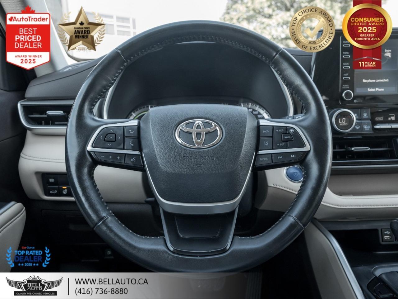 2022 Toyota Highlander Hybrid XLE 8PASS SUNROOF B.CAM LEATHER NOACCIDENT Toronto ON