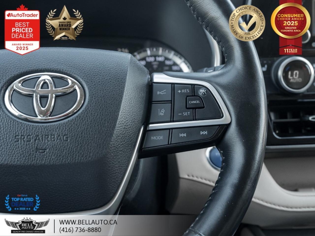 2022 Toyota Highlander Hybrid XLE 8PASS SUNROOF B.CAM LEATHER NOACCIDENT Toronto ON