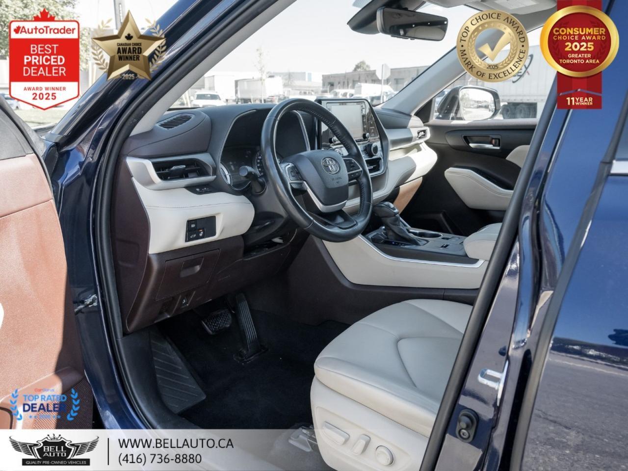 2022 Toyota Highlander Hybrid XLE 8PASS SUNROOF B.CAM LEATHER NOACCIDENT Toronto ON