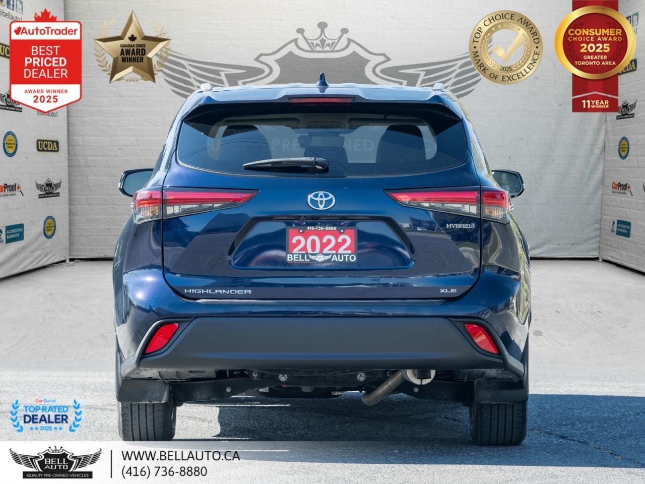2022 Toyota Highlander Hybrid XLE 8PASS SUNROOF B.CAM LEATHER NOACCIDENT Toronto ON