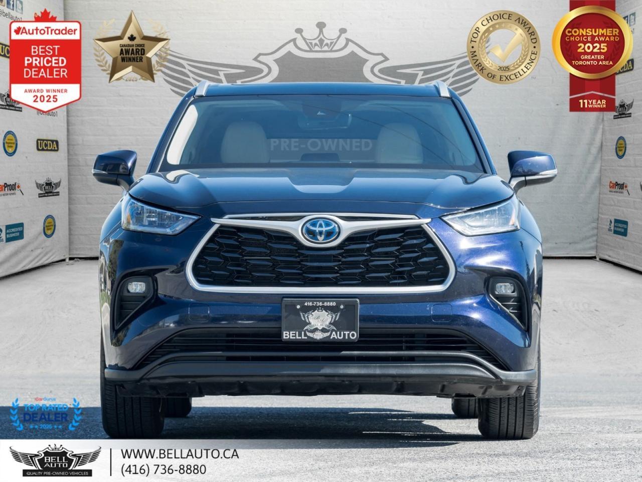 2022 Toyota Highlander Hybrid XLE 8PASS SUNROOF B.CAM LEATHER NOACCIDENT Toronto ON