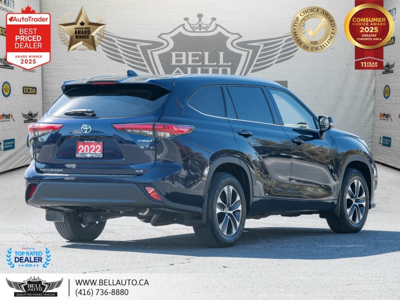2022 Toyota Highlander Hybrid XLE 8PASS SUNROOF B.CAM LEATHER NOACCIDENT Toronto ON