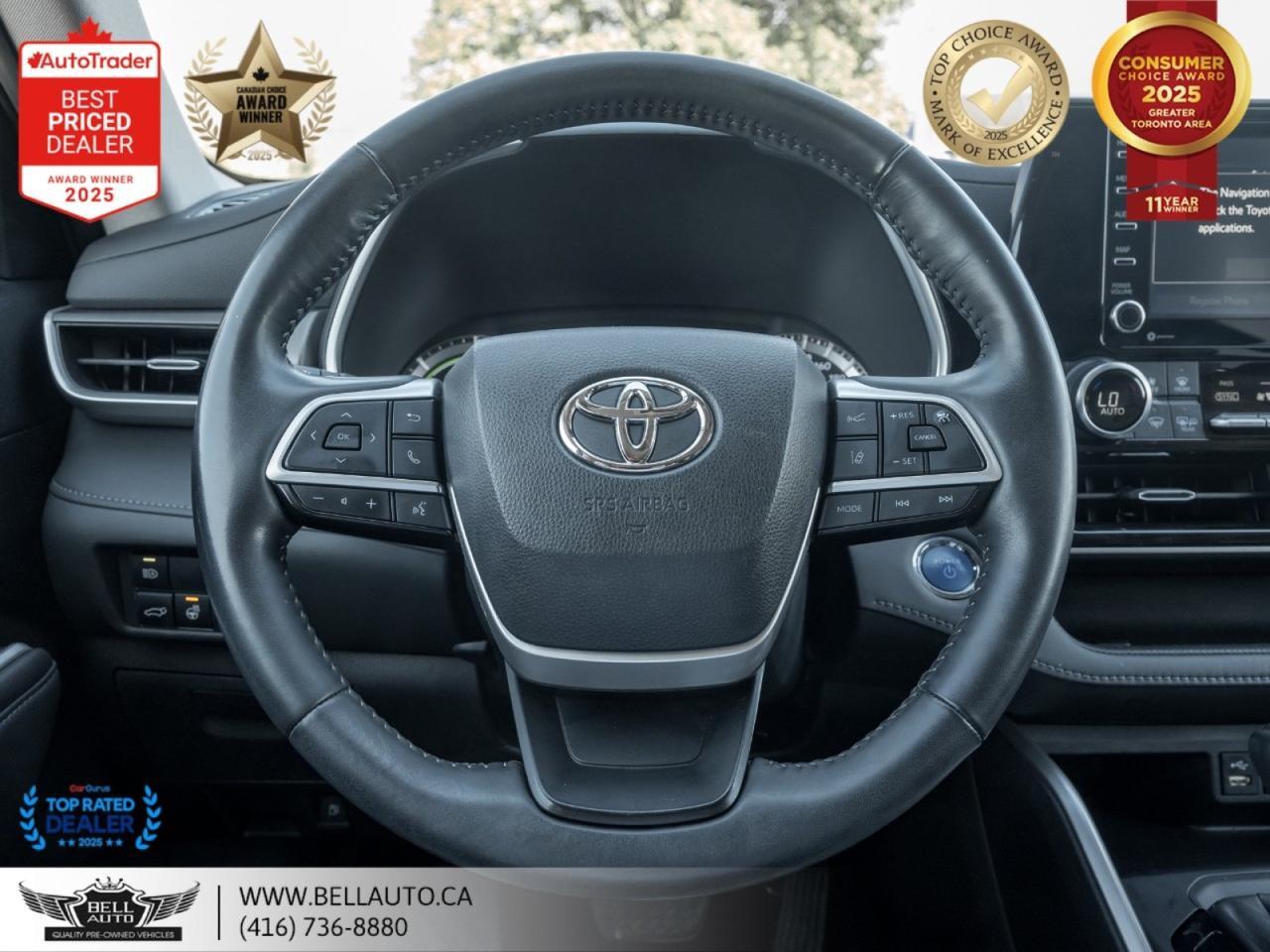 2022 Toyota Highlander Hybrid XLE 8PASS SUNROOF PWR & HTD LTHR B.CAM NOACCIDENT Toronto ON