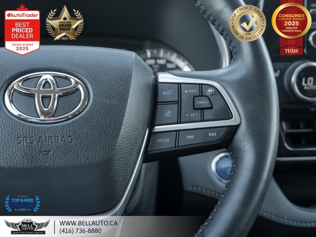 2022 Toyota Highlander Hybrid XLE 8PASS SUNROOF PWR & HTD LTHR B.CAM NOACCIDENT Toronto ON
