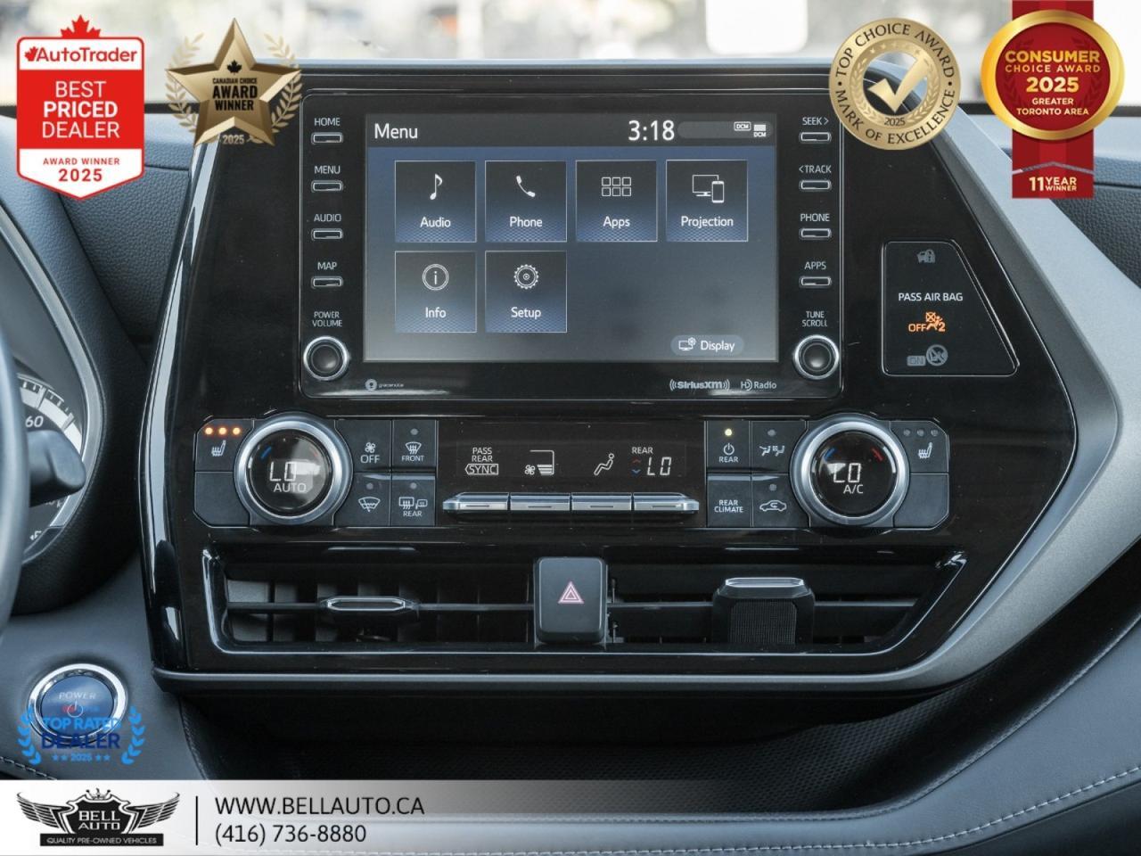 2022 Toyota Highlander Hybrid XLE 8PASS SUNROOF PWR & HTD LTHR B.CAM NOACCIDENT Toronto ON