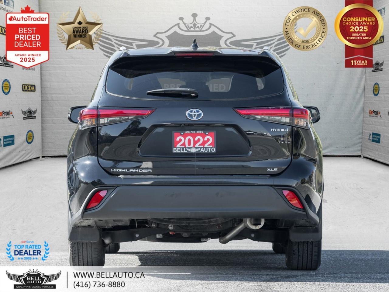 2022 Toyota Highlander Hybrid XLE 8PASS SUNROOF PWR & HTD LTHR B.CAM NOACCIDENT Toronto ON