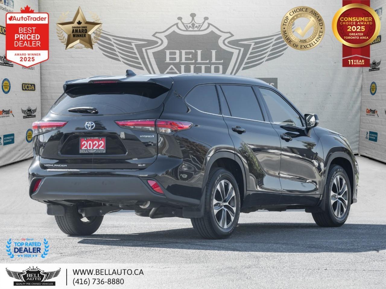 2022 Toyota Highlander Hybrid XLE 8PASS SUNROOF PWR & HTD LTHR B.CAM NOACCIDENT Toronto ON