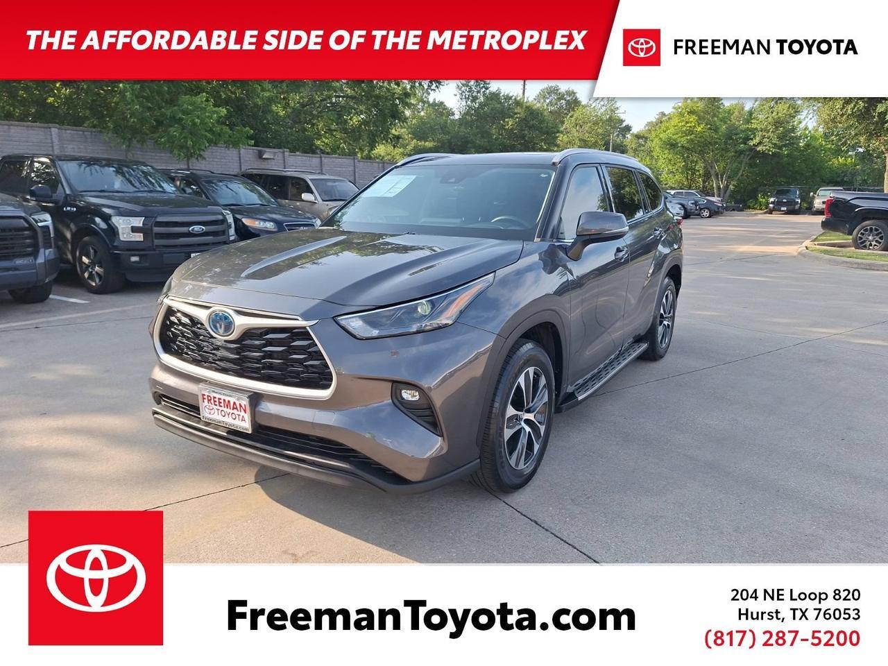 2022 Toyota Highlander Hybrid XLE Hurst TX