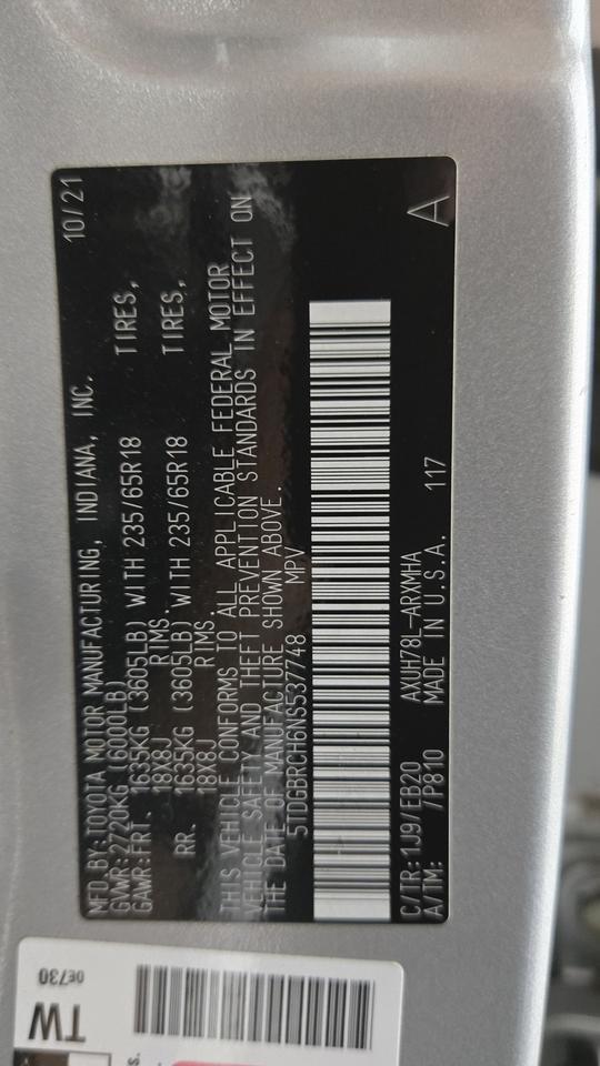 2022 Toyota Highlander Hybrid XLE Jersey City NJ