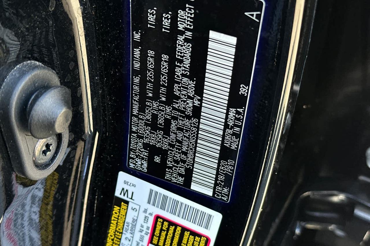 2022 Toyota Highlander Hybrid XLE Roseville CA