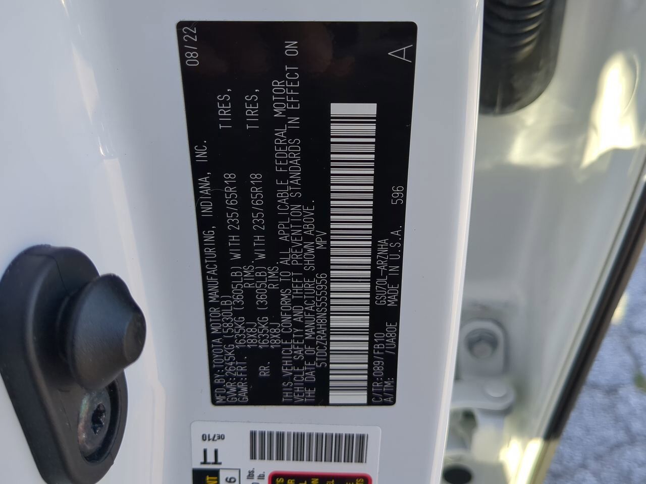 2022 Toyota Highlander L Winder GA