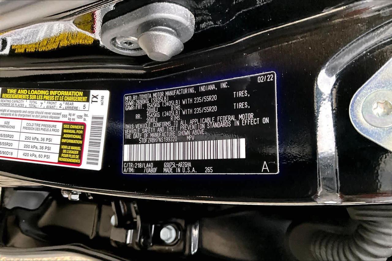 2022 Toyota Highlander Platinum Folsom CA