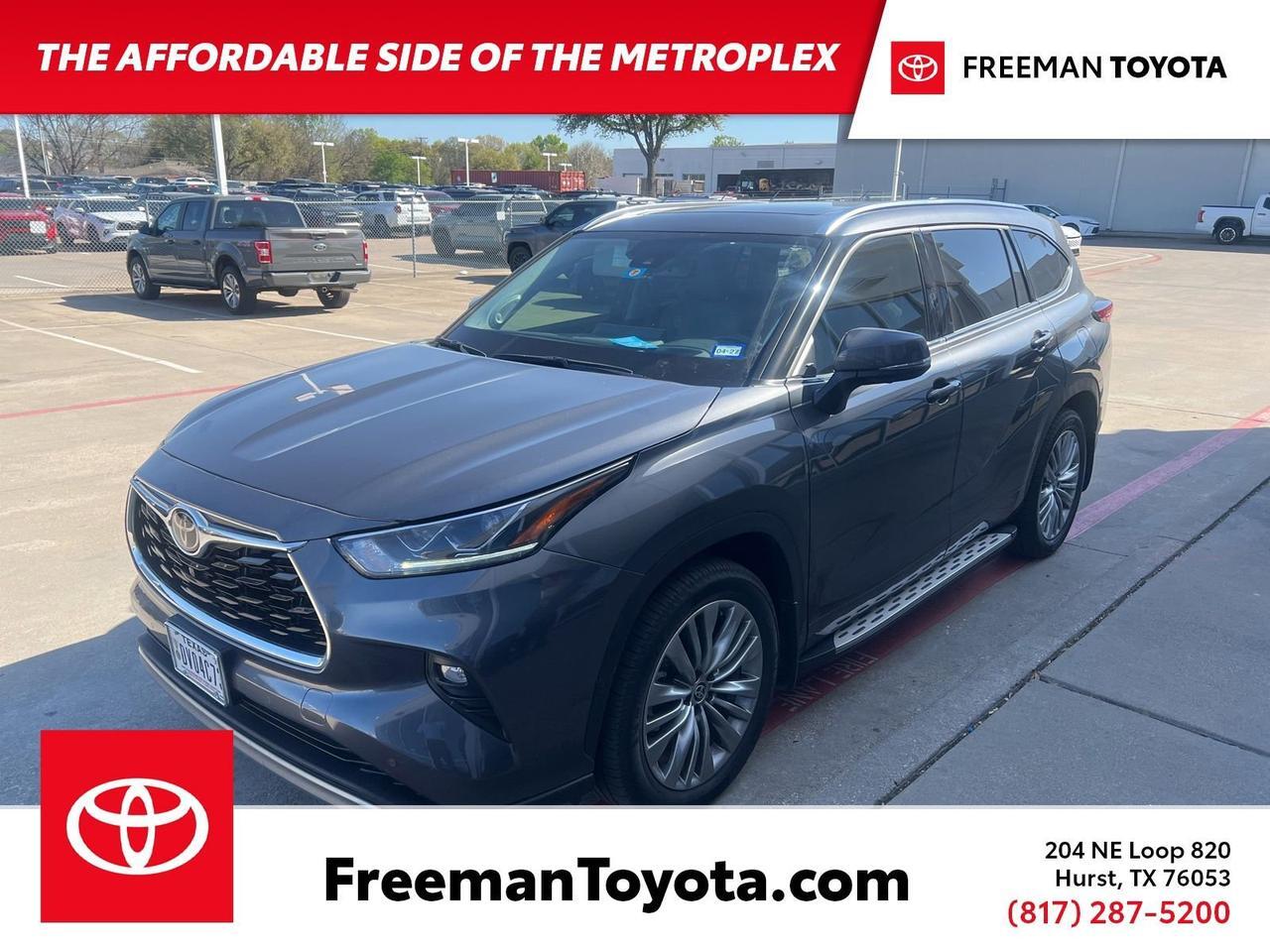 2022 Toyota Highlander Platinum Hurst TX