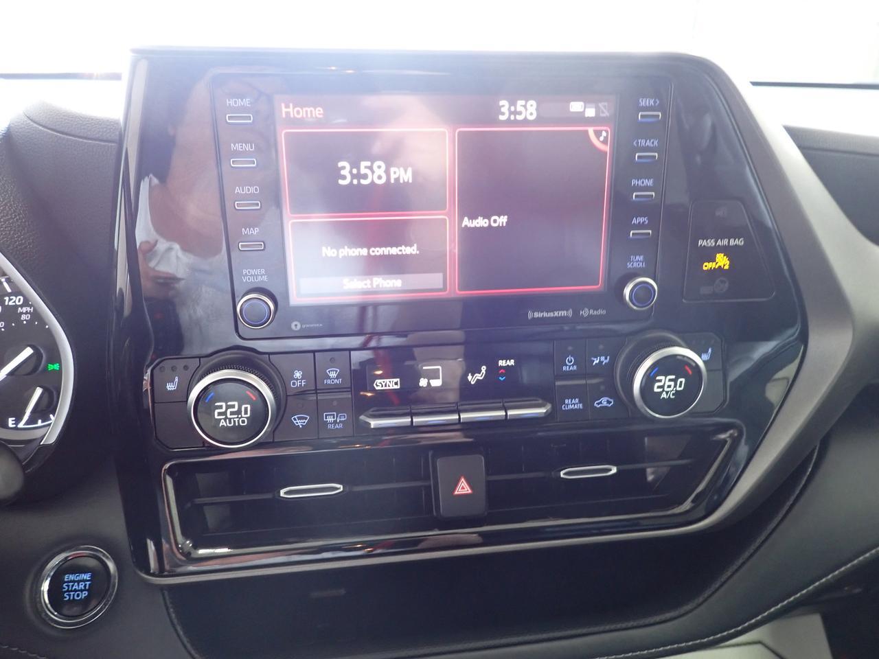 2022 Toyota Highlander XLE AWD LEATHER SUNROOF NAVI Listowel ON