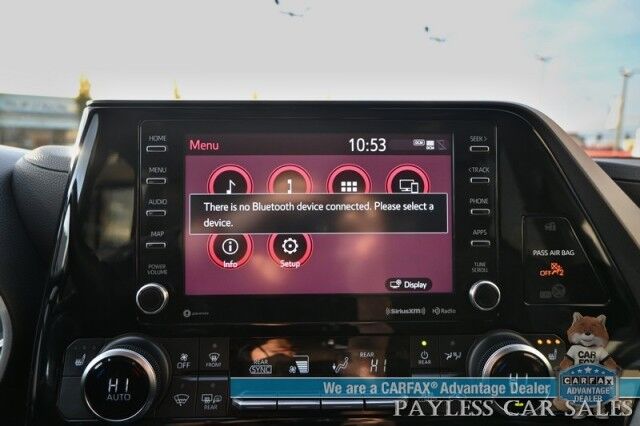 2022 Toyota Highlander XLE / AWD / Power & Heated Leather Seats / Sunroof / Adaptive Cruise / Lane Departure & Blind Spot Alert / Apple CarPlay & Android Auto / Backup Camera / Rear Captain Chairs / 3rd Row / Seats 7 / 1-Owner Anchorage AK 2022 Toyota Highlander XLE / AWD / Power & Heated Leather Seats / Sunroof / Adaptive Cruise / Lane Departure & Blind Spot Alert / Apple CarPlay & Android Auto / Backup Camera / Rear Captain Chairs / 3rd Row / Seats 7 / 1-Owner Anchorage AK