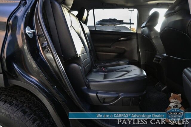 2022 Toyota Highlander XLE / AWD / Power & Heated Leather Seats / Sunroof / Adaptive Cruise / Lane Departure & Blind Spot Alert / Apple CarPlay & Android Auto / Backup Camera / Rear Captain Chairs / 3rd Row / Seats 7 / 1-Owner Anchorage AK 2022 Toyota Highlander XLE / AWD / Power & Heated Leather Seats / Sunroof / Adaptive Cruise / Lane Departure & Blind Spot Alert / Apple CarPlay & Android Auto / Backup Camera / Rear Captain Chairs / 3rd Row / Seats 7 / 1-Owner Anchorage AK