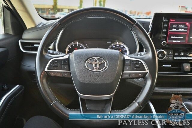 2022 Toyota Highlander XLE / AWD / Power & Heated Leather Seats / Sunroof / Adaptive Cruise / Lane Departure & Blind Spot Alert / Apple CarPlay & Android Auto / Backup Camera / Rear Captain Chairs / 3rd Row / Seats 7 / 1-Owner Anchorage AK 2022 Toyota Highlander XLE / AWD / Power & Heated Leather Seats / Sunroof / Adaptive Cruise / Lane Departure & Blind Spot Alert / Apple CarPlay & Android Auto / Backup Camera / Rear Captain Chairs / 3rd Row / Seats 7 / 1-Owner Anchorage AK