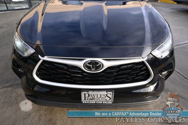 2022 Toyota Highlander XLE / AWD / Power & Heated Leather Seats / Sunroof / Adaptive Cruise / Lane Departure & Blind Spot Alert / Apple CarPlay & Android Auto / Backup Camera / Rear Captain Chairs / 3rd Row / Seats 7 / 1-Owner Anchorage AK 2022 Toyota Highlander XLE / AWD / Power & Heated Leather Seats / Sunroof / Adaptive Cruise / Lane Departure & Blind Spot Alert / Apple CarPlay & Android Auto / Backup Camera / Rear Captain Chairs / 3rd Row / Seats 7 / 1-Owner Anchorage AK