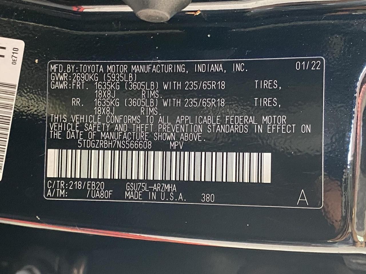 2022 Toyota Highlander XLE Richmond Hill NY