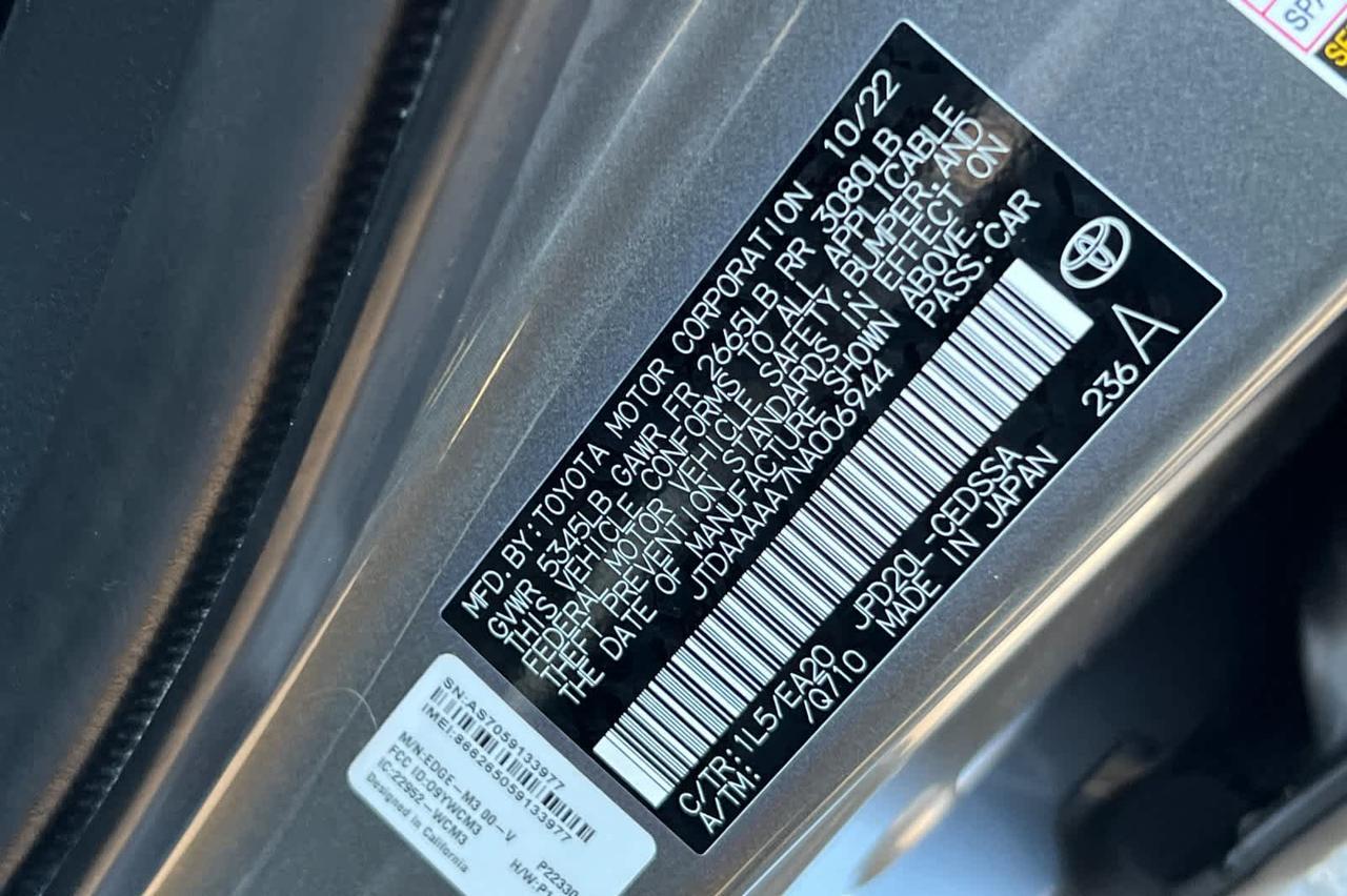 2022 Toyota Mirai XLE Roseville CA