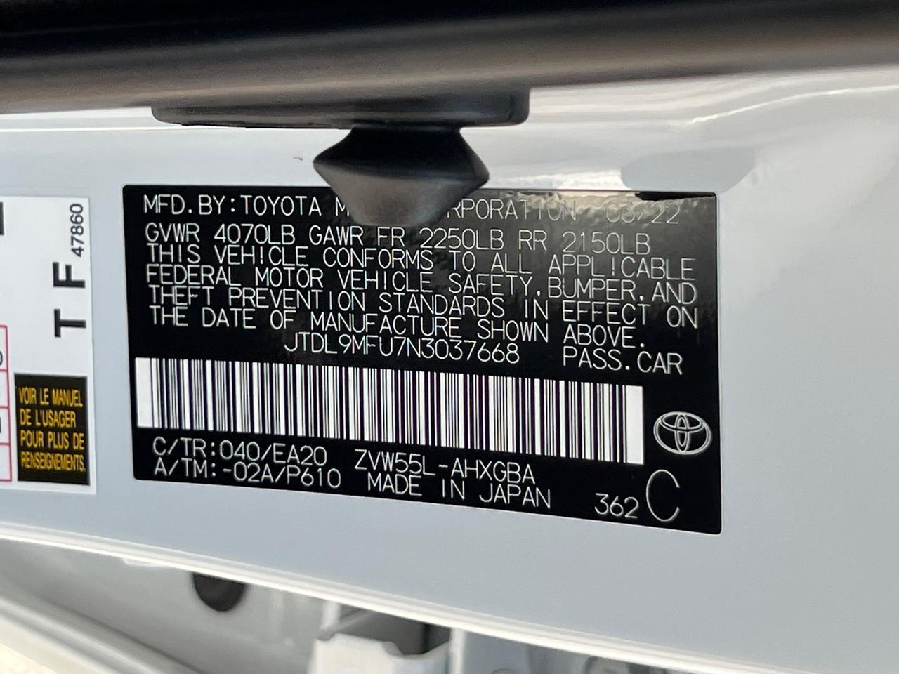 2022 Toyota Prius Nightshade Hagerstown MD