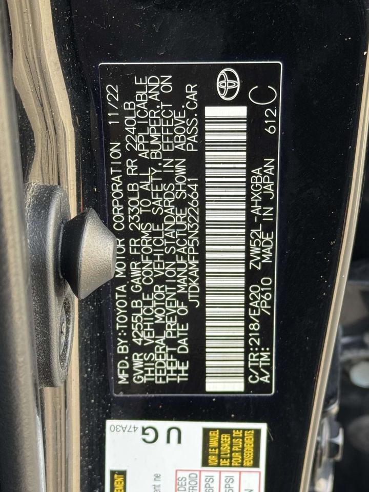 2022 Toyota Prius Prime XLE Fredericksburg VA