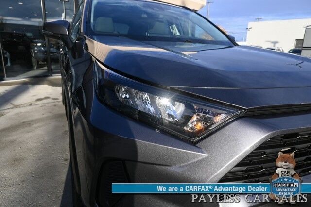 2022 Toyota RAV4 Hybrid LE / AWD / Premium Cloth Seats / Adaptive Cruise Control / Lane Departure & Blind Spot Alert / Apple CarPlay & Android Auto / USB Input / Back Up Camera / New Studless Winter Tires / 41 MPG / 1-Owner Anchorage AK 2022 Toyota RAV4 Hybrid LE / AWD / Premium Cloth Seats / Adaptive Cruise Control / Lane Departure & Blind Spot Alert / Apple CarPlay & Android Auto / USB Input / Back Up Camera / New Studless Winter Tires / 41 MPG / 1-Owner Anchorage AK