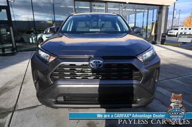 2022 Toyota RAV4 Hybrid LE / AWD / Premium Cloth Seats / Adaptive Cruise Control / Lane Departure & Blind Spot Alert / Apple CarPlay & Android Auto / USB Input / Back Up Camera / New Studless Winter Tires / 41 MPG / 1-Owner Anchorage AK 2022 Toyota RAV4 Hybrid LE / AWD / Premium Cloth Seats / Adaptive Cruise Control / Lane Departure & Blind Spot Alert / Apple CarPlay & Android Auto / USB Input / Back Up Camera / New Studless Winter Tires / 41 MPG / 1-Owner Anchorage AK