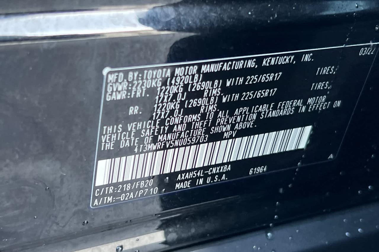 2022 Toyota RAV4 Hybrid LE Roseville CA