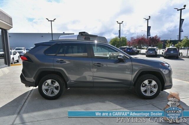 2022 Toyota RAV4 Hybrid XLE / AWD / Power & Heated Cloth Seats / Heated Steering Wheel / Blind Spot & Lane Alert / Collision Alert / Apple CarPlay & Andriod Auto / Back Up Camera / Keyless Entry & Start / 1-Owner Anchorage AK