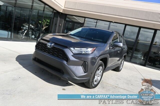 2022 Toyota RAV4 Hybrid XLE / AWD / Power & Heated Cloth Seats / Heated Steering Wheel / Blind Spot & Lane Alert / Collision Alert / Apple CarPlay & Andriod Auto / Back Up Camera / Keyless Entry & Start / 1-Owner Anchorage AK