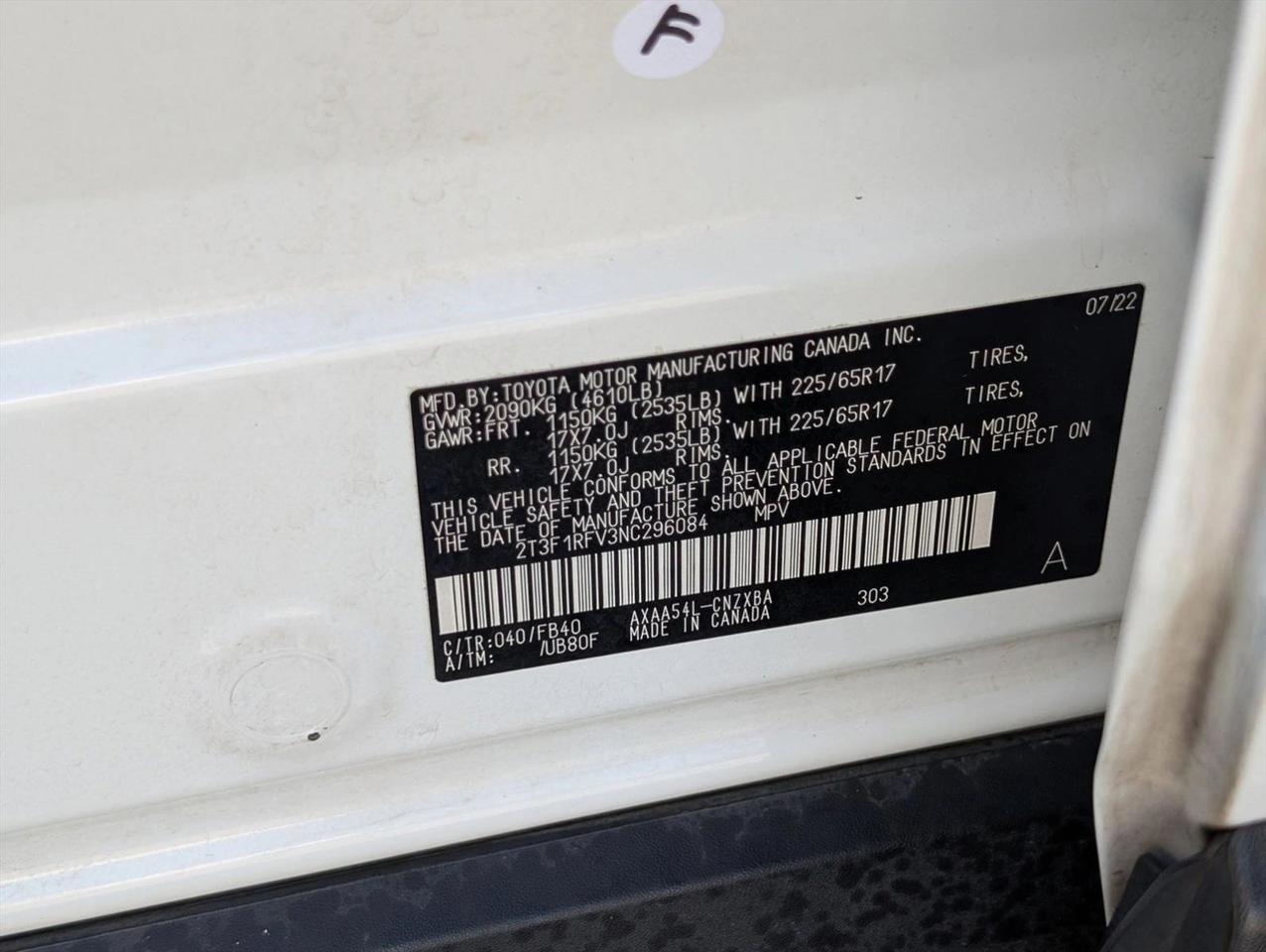 2022 Toyota RAV4 LE Roseville CA