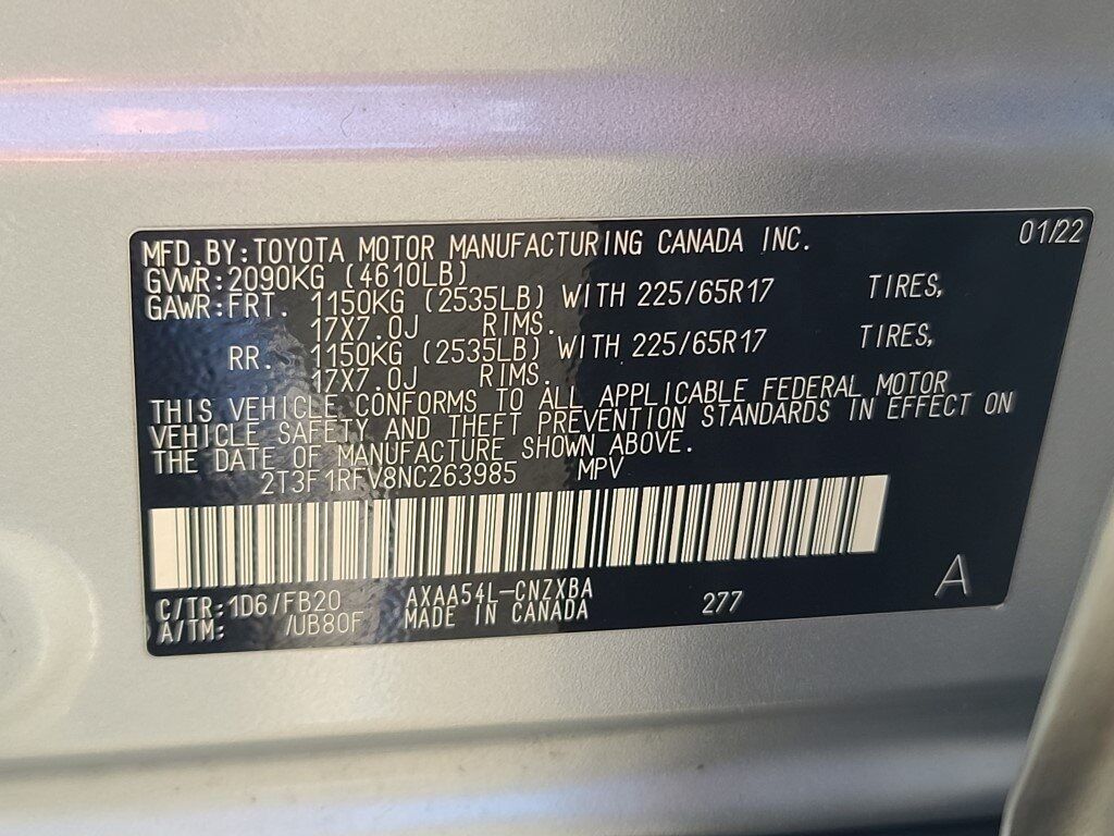 2022 Toyota RAV4 LE Springfield VA