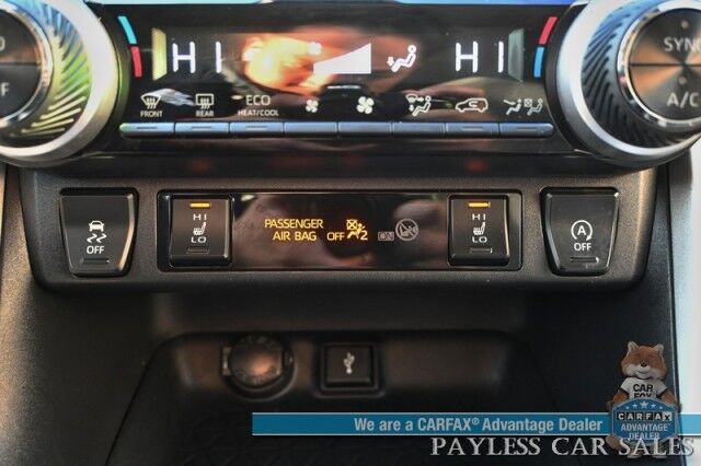 2022 Toyota RAV4 XLE / AWD / Weather & Convenience Pkg / Heated Cloth Seats & Steering Wheel / Sunroof / Adaptive Cruise / Lane Departure & Blind Spot Alert / Apple CarPlay & Android Auto / Luggage Rack / 33 MPG / 1-Owner Anchorage AK