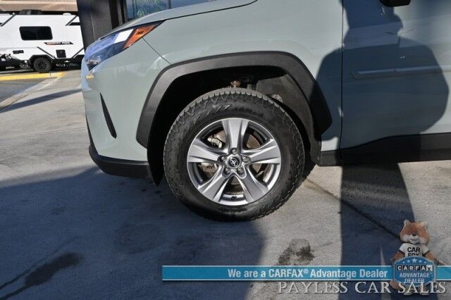 2022 Toyota RAV4 XLE / AWD / Weather & Convenience Pkg / Heated Cloth Seats & Steering Wheel / Sunroof / Adaptive Cruise / Lane Departure & Blind Spot Alert / Apple CarPlay & Android Auto / Luggage Rack / 33 MPG / 1-Owner Anchorage AK