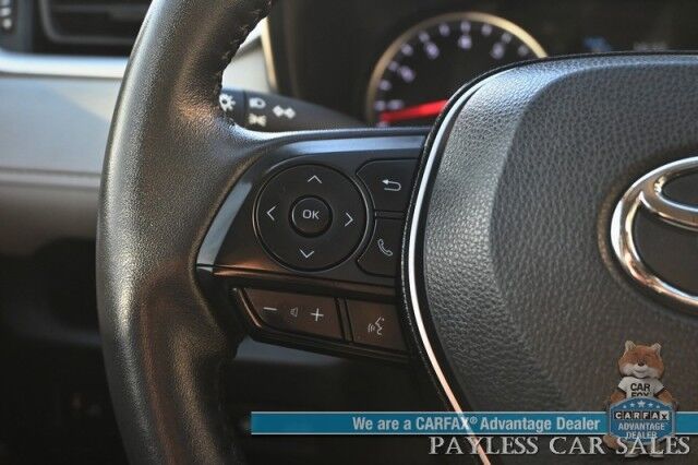 2022 Toyota RAV4 XLE / AWD / Weather & Convenience Pkg / Heated Cloth Seats & Steering Wheel / Sunroof / Adaptive Cruise / Lane Departure & Blind Spot Alert / Apple CarPlay & Android Auto / Luggage Rack / 33 MPG / 1-Owner Anchorage AK